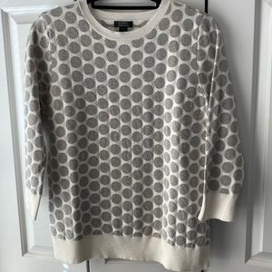 Halogen x Atlantic Pacific Dot Sweater - Size L